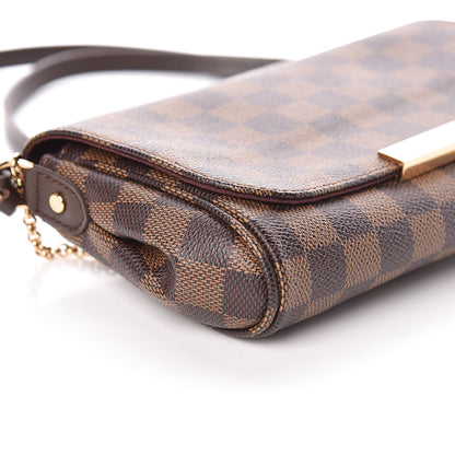 Louis Vuitton Damier Ebene Favorite PM 5 of 9
