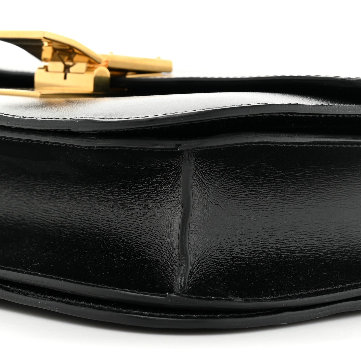 Box Calfskin Medium Classic Box Flap Black