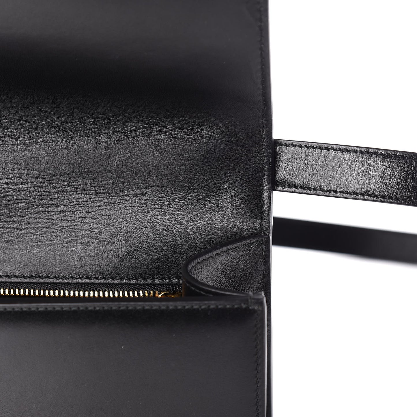 Smooth Calfskin 30 Montaigne Flap Bag Black