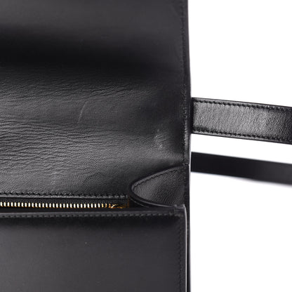 Christian Dior Smooth Calfskin 30 Montaigne Flap Bag Black 14 of 15