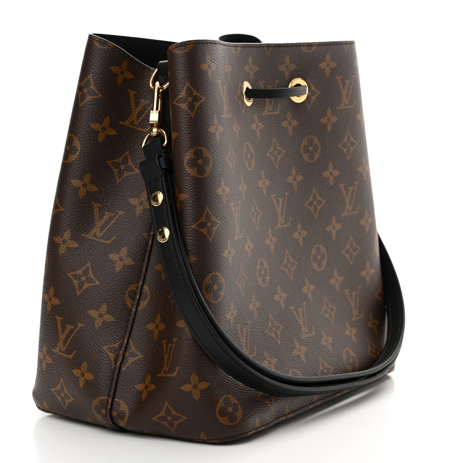 Louis Vuitton Monogram Neonoe MM Black 3 of 10