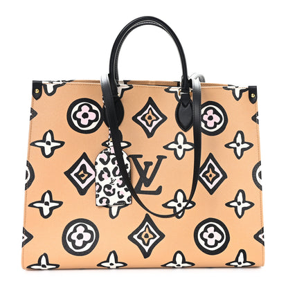 Louis Vuitton Monogram Giant Wild At Heart Onthego GM Arizona Arizona 1 of 9