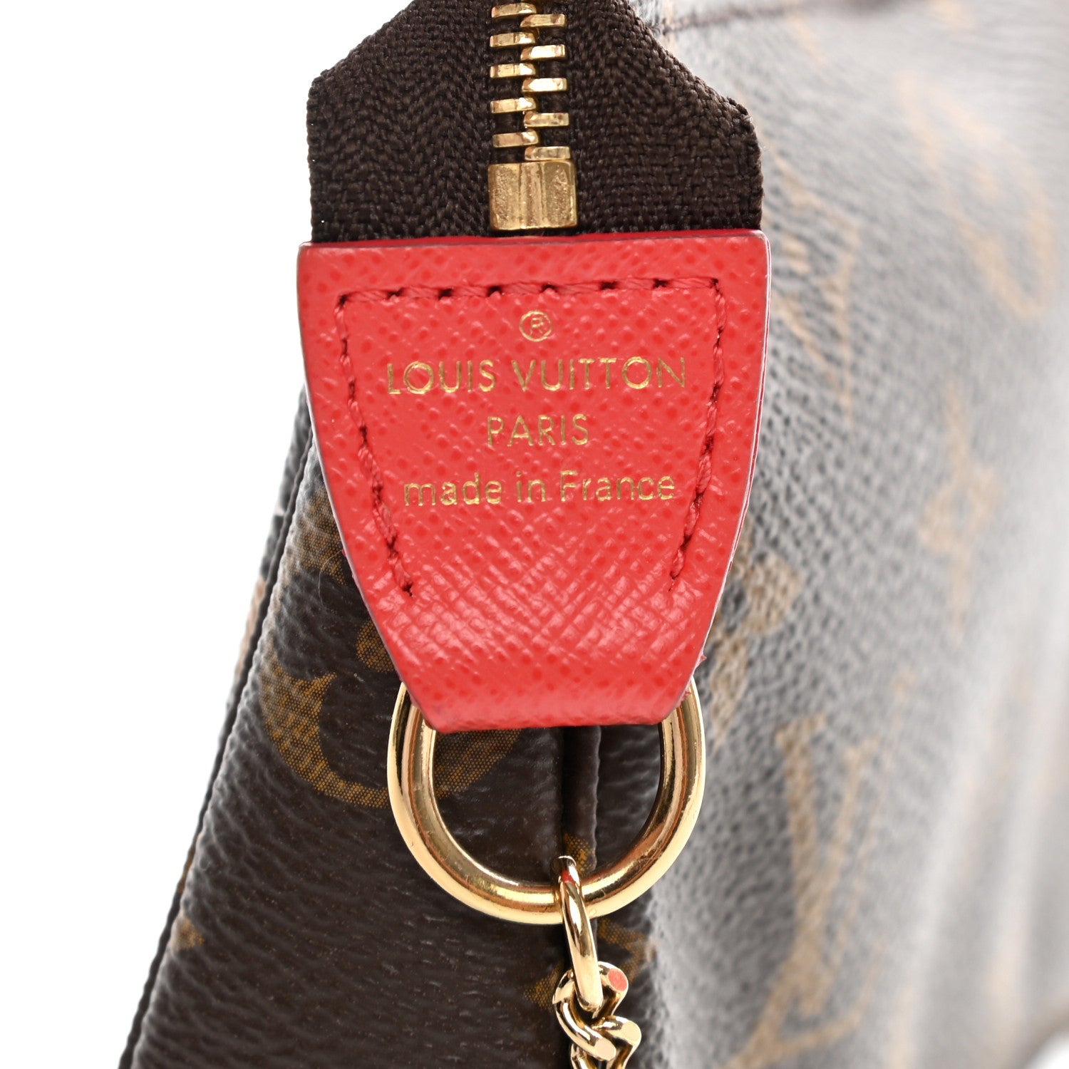 Louis Vuitton Damier Ebene 2015 Christmas Animation Mini Pochette Accessories 6 of 7