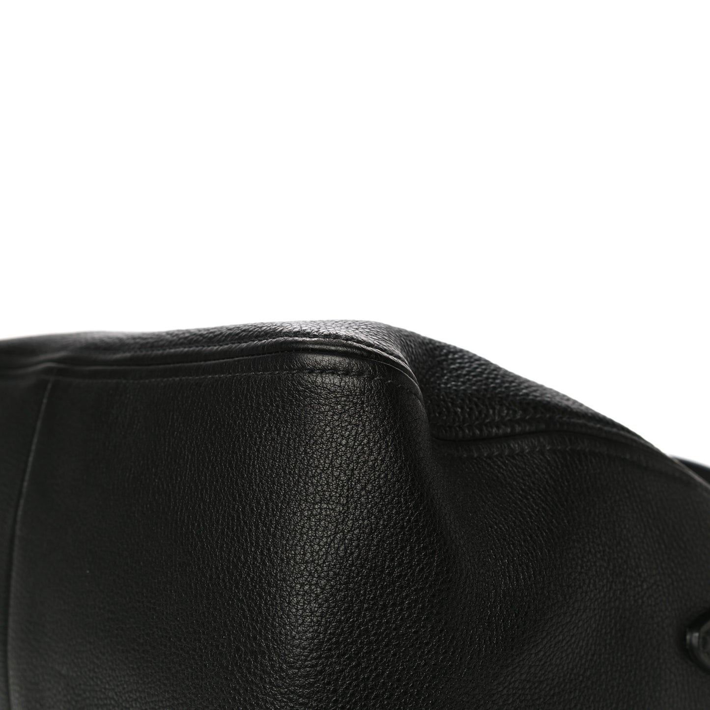 Vitello Daino Tote Black