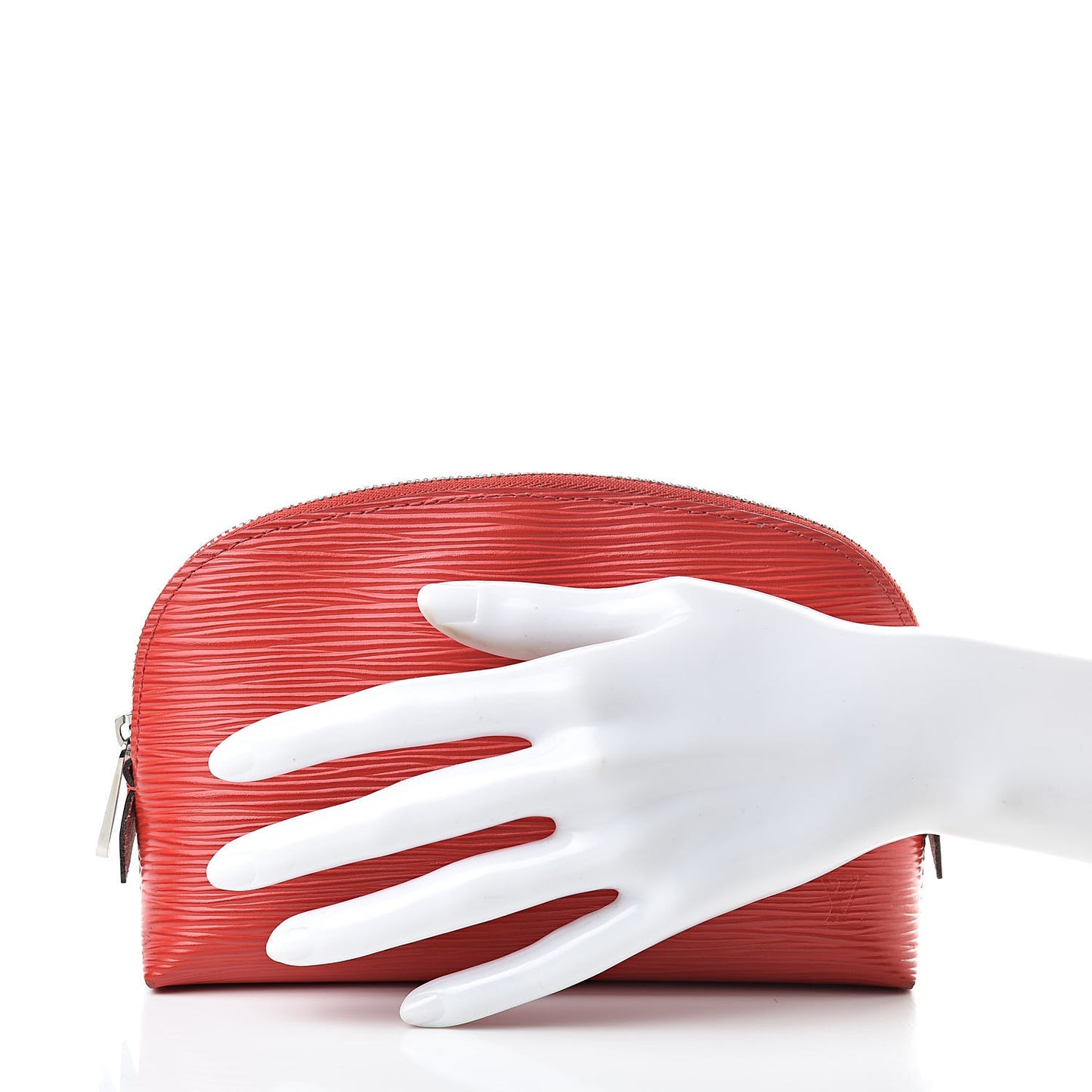 Epi Cosmetic Pouch Coquelicot
