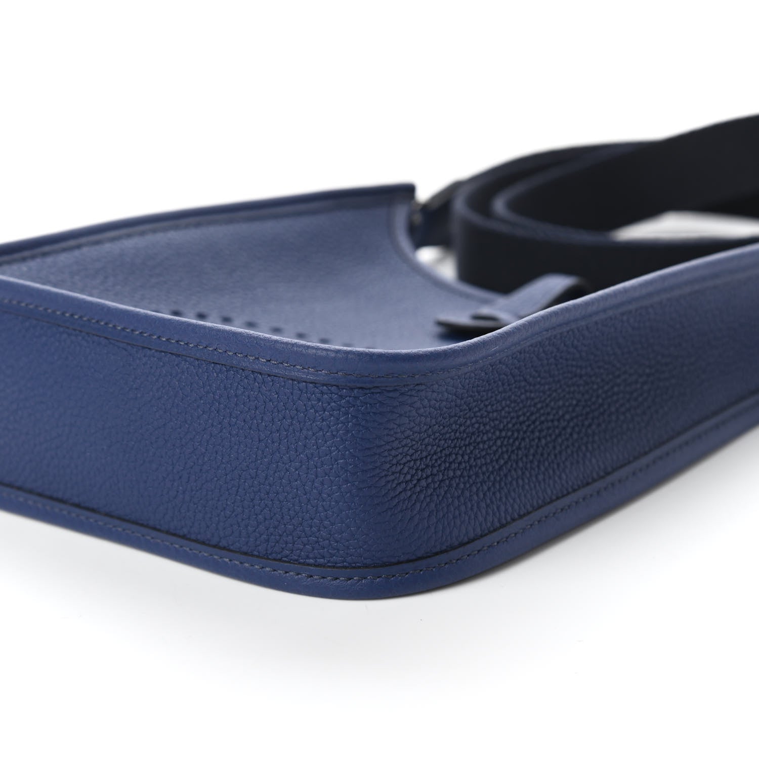 Hermes Taurillon Clemence Amazone Evelyne TPM Blue Saphir Blue Indigo 7 of 11