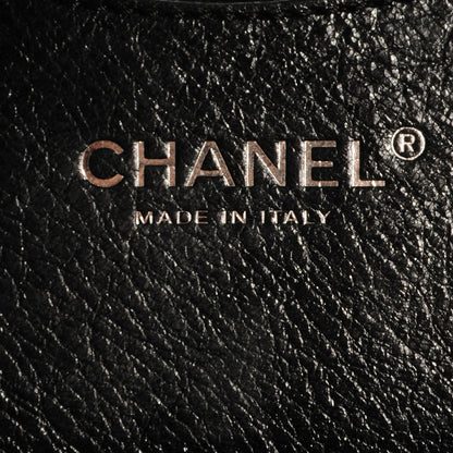Chanel Glazed Calfskin On The Road XL Flap Black 5 of 6