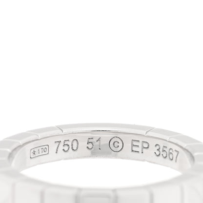 Cartier 18K White Gold Lanieres Ring 51 5.75 4 of 4