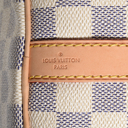 Louis Vuitton Damier Azur Speedy Bandouliere 30 8 of 8