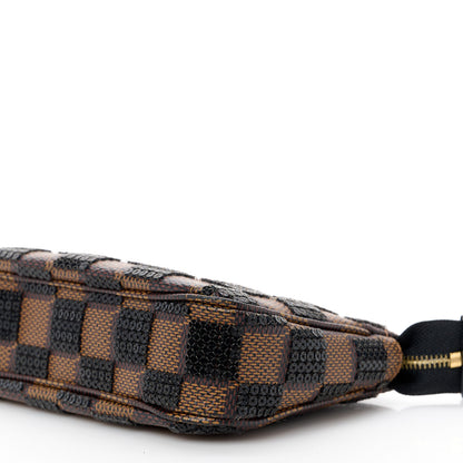 Louis Vuitton Damier Paillettes Mini Pochette Accessories Black 11 of 11