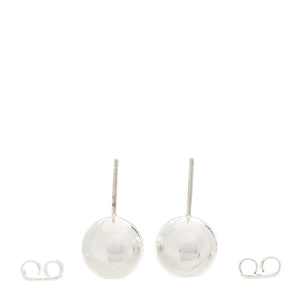 Tiffany Sterling Silver 10mm Hardwear Ball Earrings 3 of 4