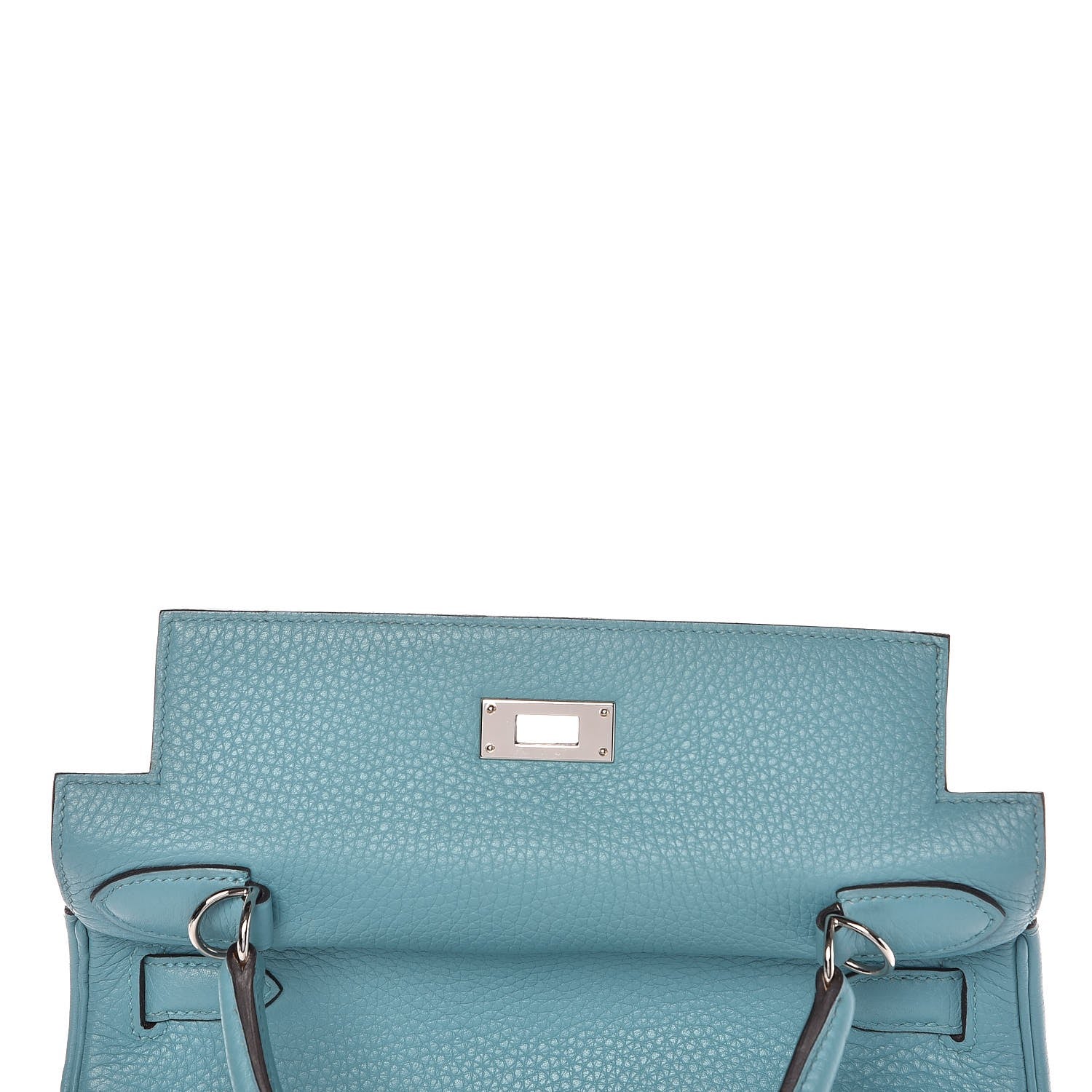 Hermes Taurillon Clemence Kelly Retourne 28 Bleu Saint Cyr 11 of 38