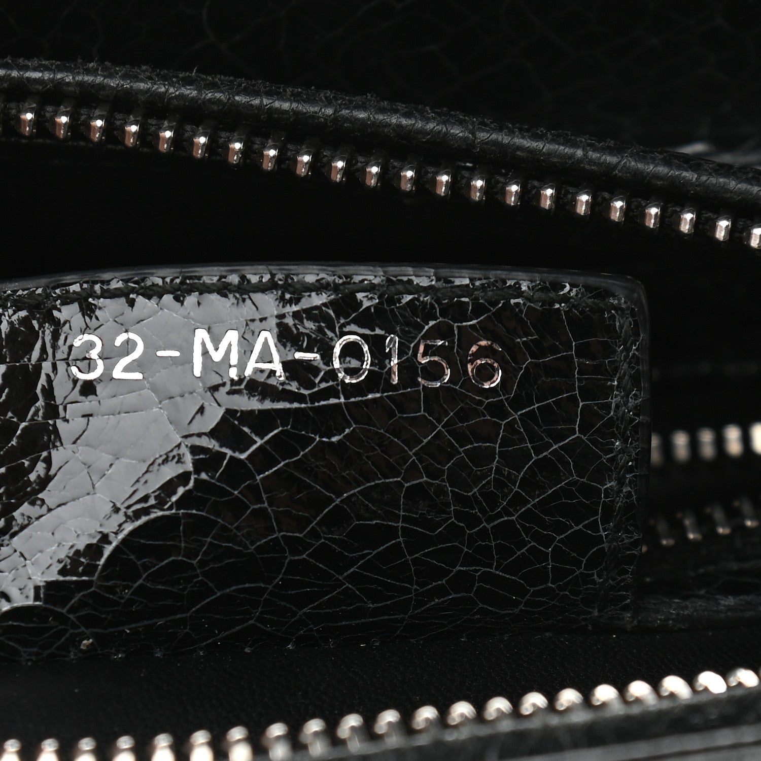 Christian Dior Ceramic Effect Deerskin Jeweled Swan Lady Dior Black 9 of 9