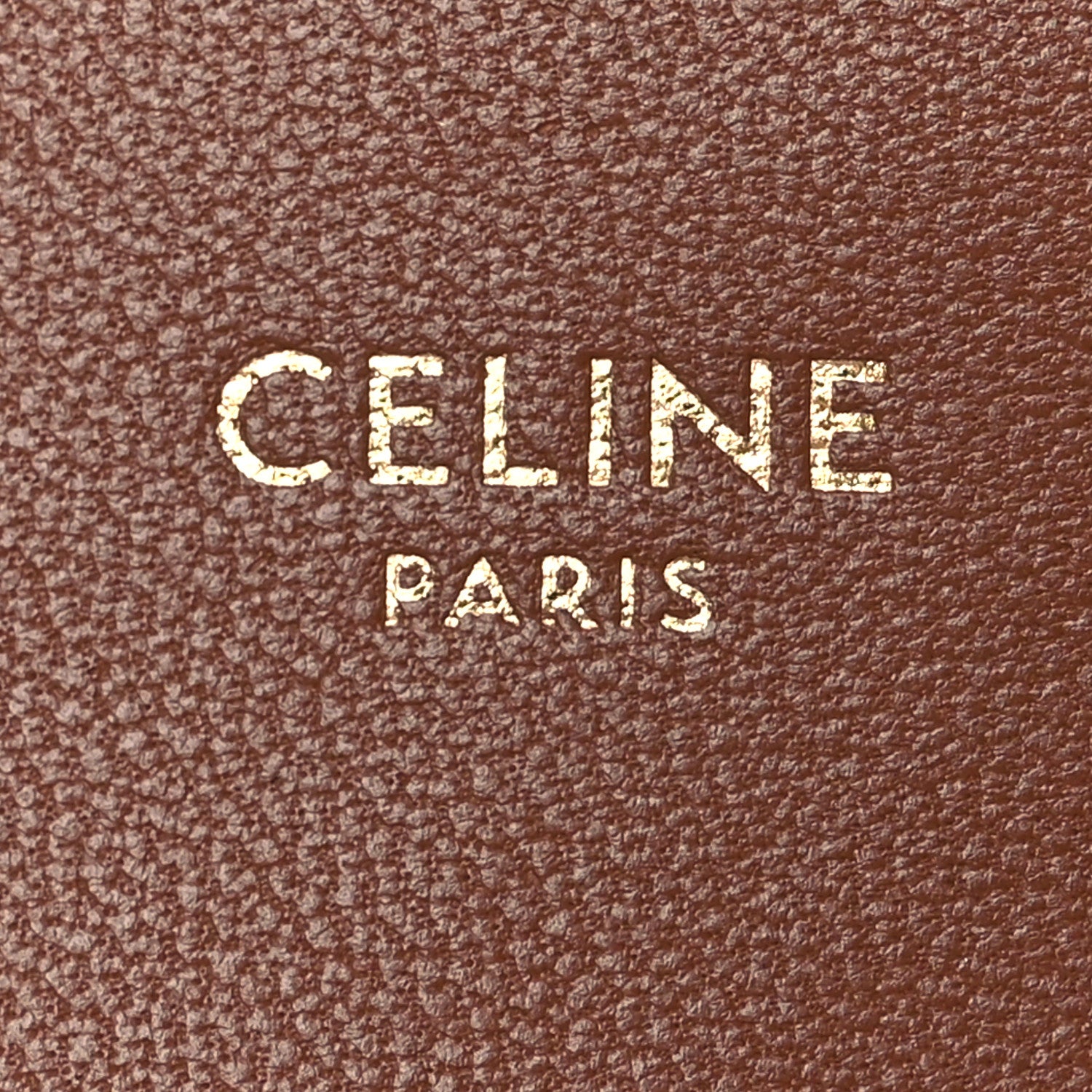 Celine Smooth Calfskin Houndstooth Teen Triomphe Tan 6 of 14