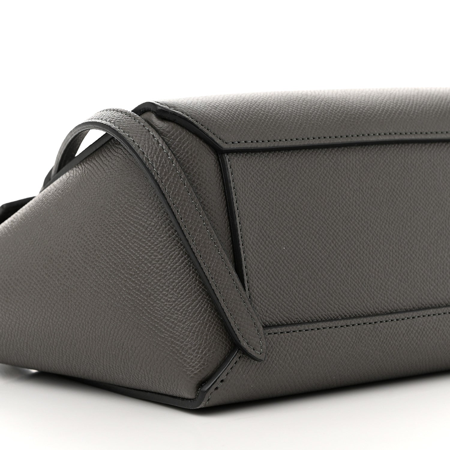 Celine Grained Calfskin Nano Belt Bag Grey 10 of 11