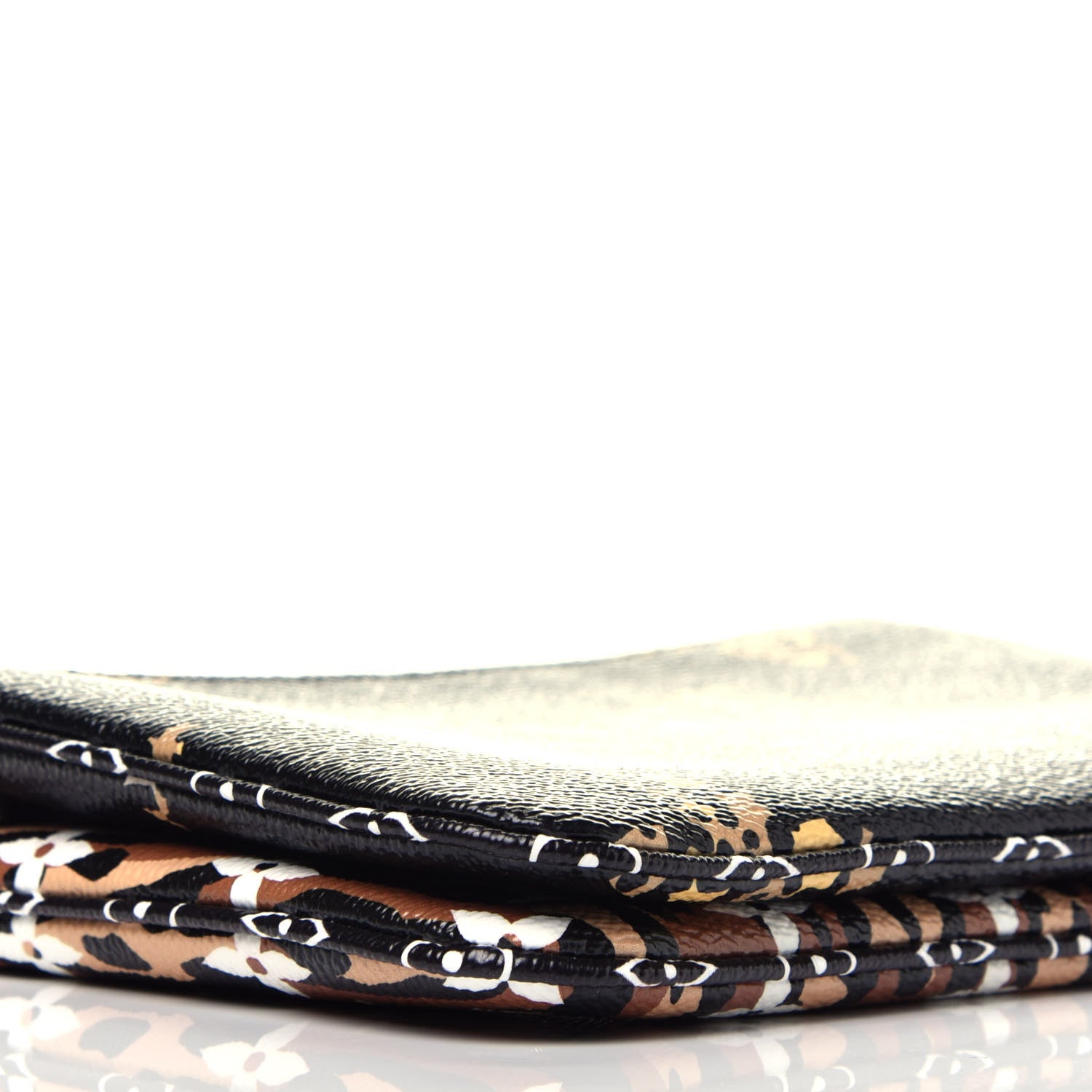 Louis Vuitton Monogram Giant Jungle Pochette Double Zip Black 8 of 9