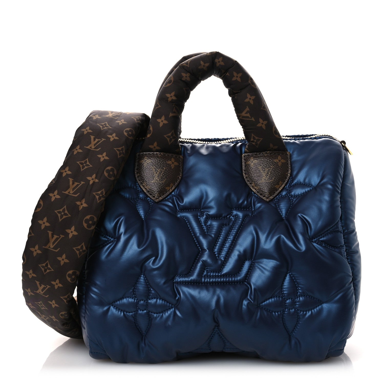 Louis Vuitton Econyl Mini Monogram Pillow Speedy Bandouliere 25 Navy 1 of 9