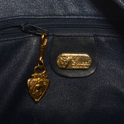 Gucci Monogram Medium Boston Navy 6 of 7