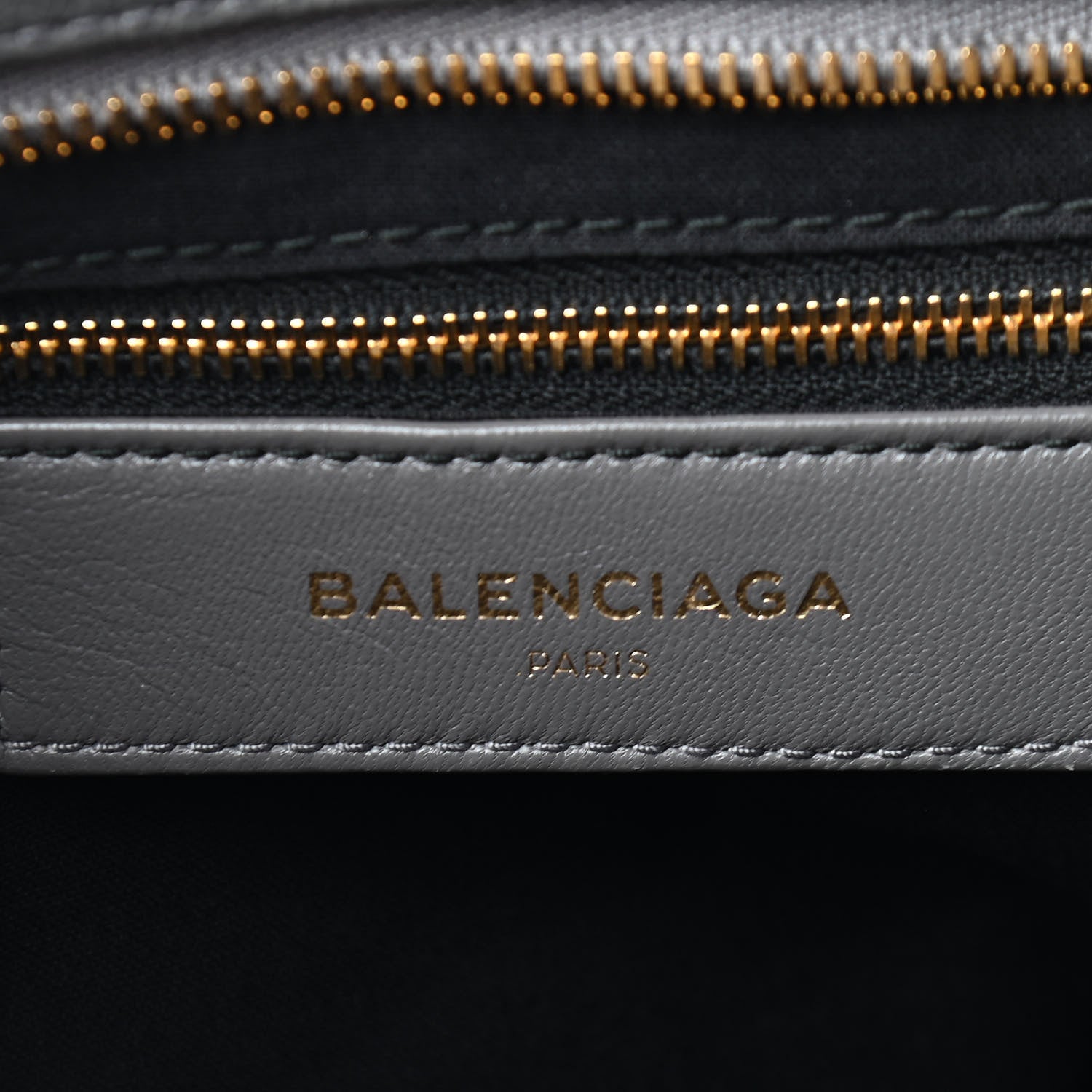 Balenciaga Chevre Gold Metallic Edge Hardware S City Gris Acier 6 of 9
