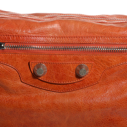 Balenciaga Agneau Giant 21 Silver Hardware Day Hobo Mandarine 3 of 12