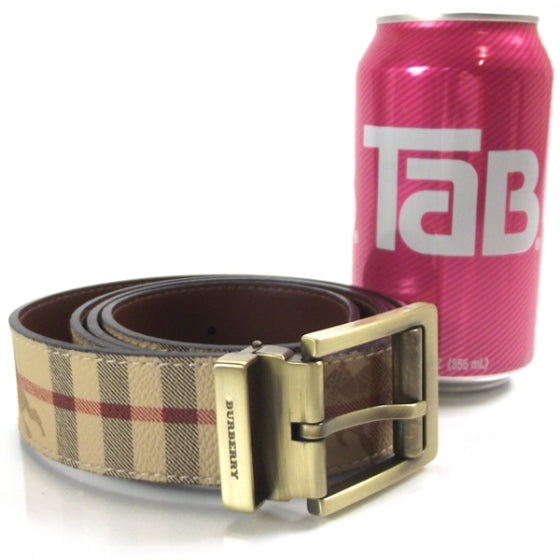 Burberry Haymarket Check Belt 42/105 5 of 5