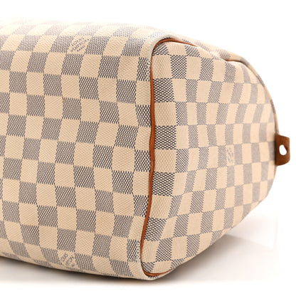 Louis Vuitton Damier Azur Speedy 30 10 of 17
