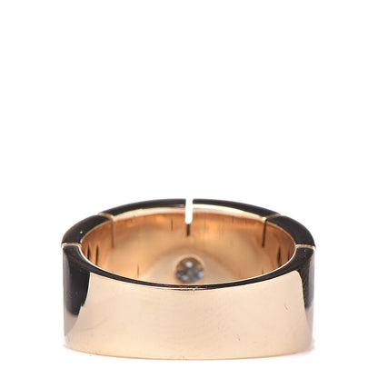 Cartier 18K Yellow Gold Diamond Maillon Panthere Solitaire Band Ring 49 4.75 4 of 5