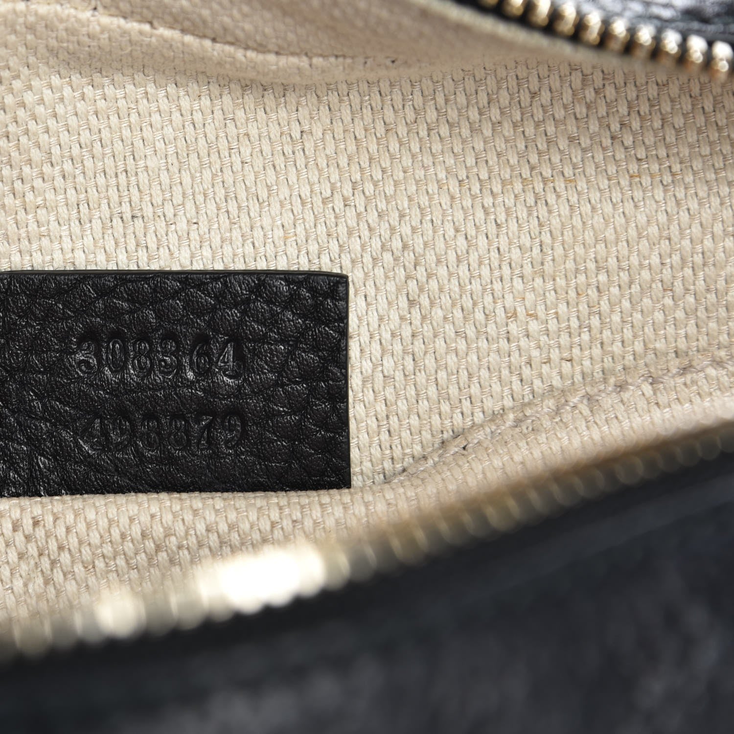 Gucci Pebbled Calfskin Small Soho Disco Bag Black 7 of 7