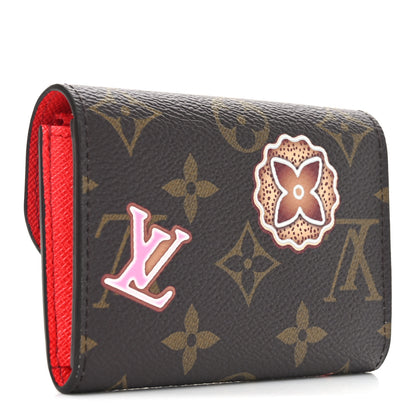 Louis Vuitton Monogram 2024 Christmas Animation Candy Factory Rosalie Coin Purse Candy Red 3 of 7