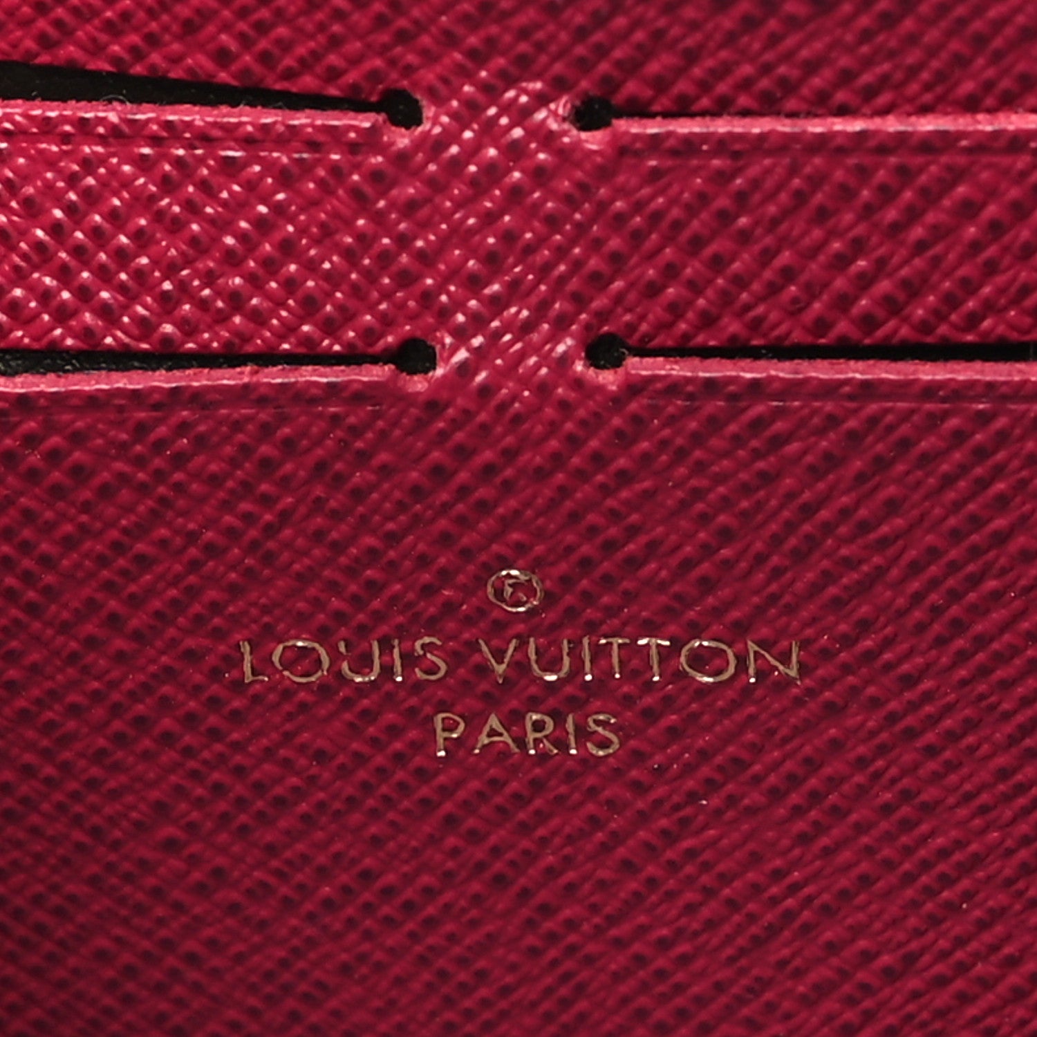 Louis Vuitton Monogram Clemence Wallet Fuchsia 6 of 9