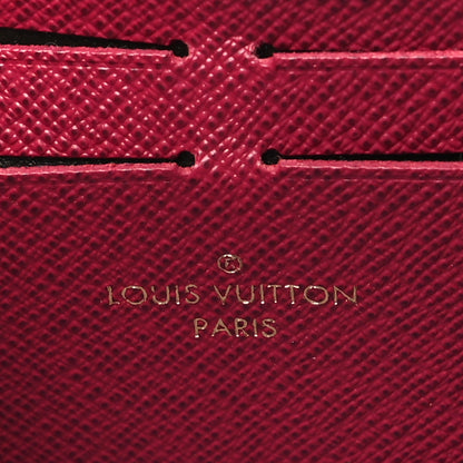 Louis Vuitton Monogram Clemence Wallet Fuchsia 6 of 9