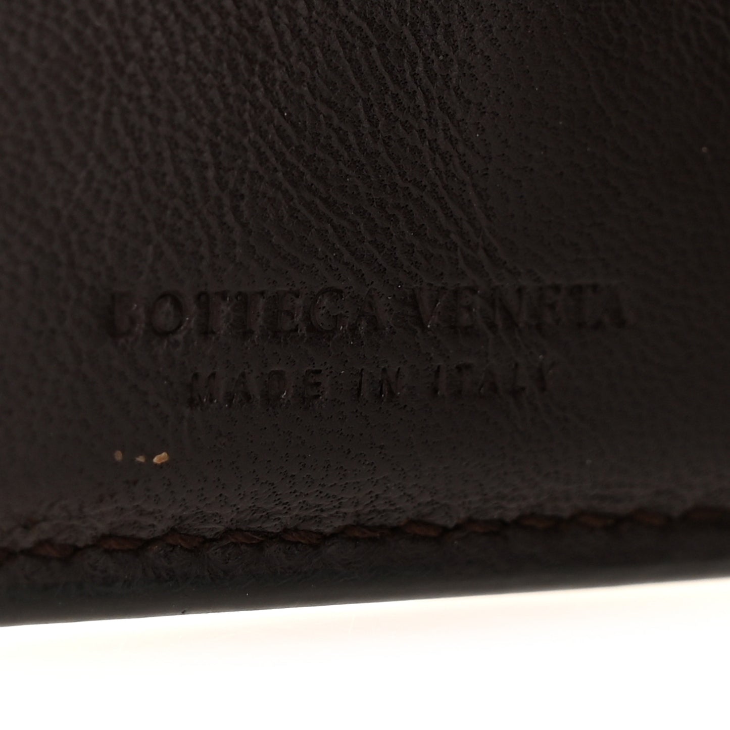 Nappa Intrecciato French Flap Wallet Ebano