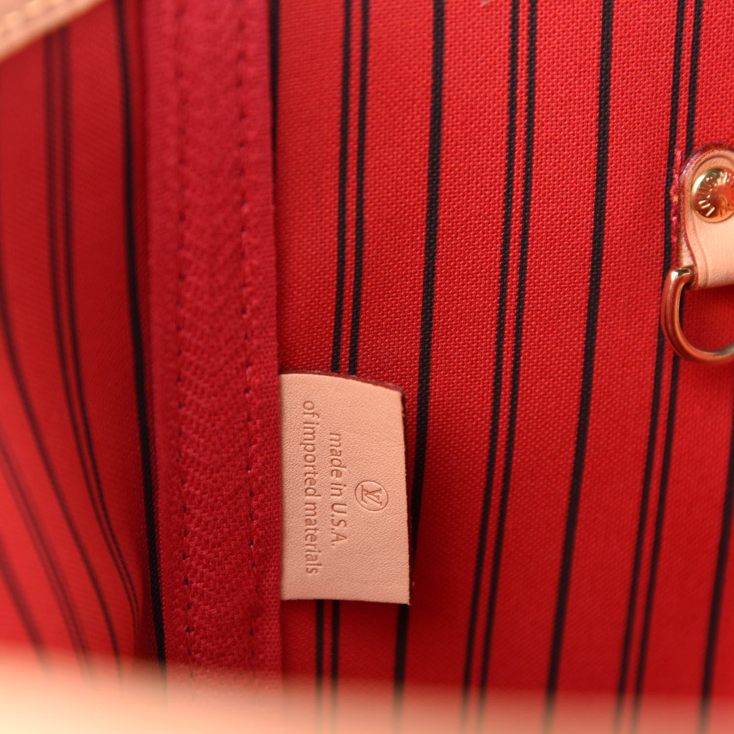 Louis Vuitton Monogram Neo Neverfull MM Cherry 9 of 11