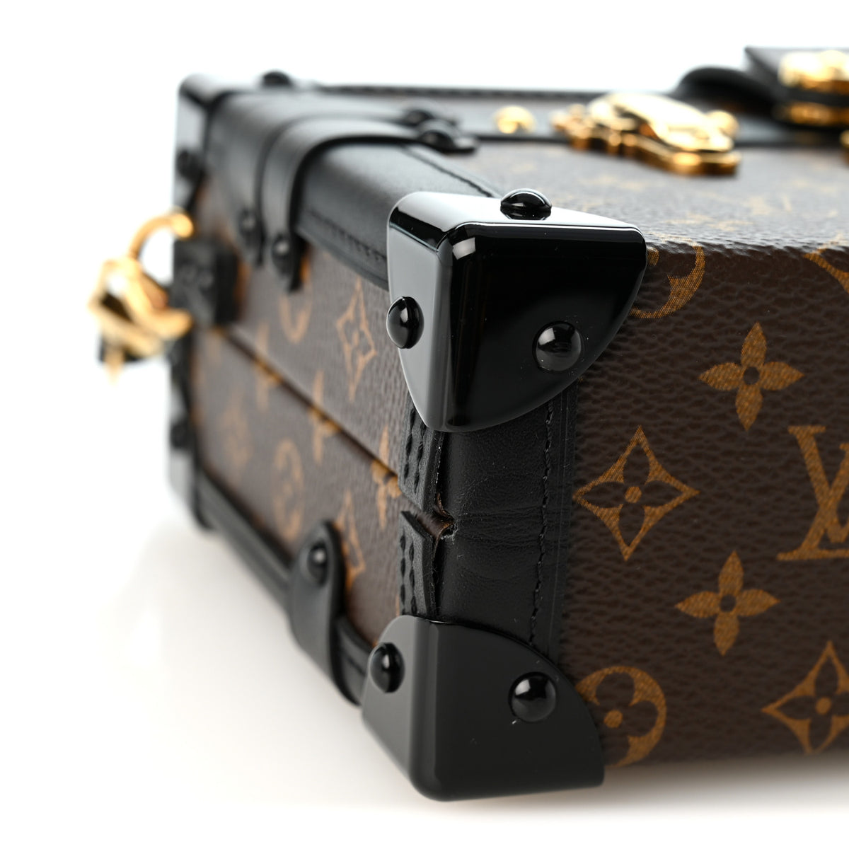 Louis Vuitton Monogram Petite Malle Black 10 of 11