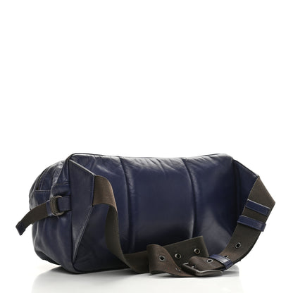 Bottega Veneta Calfskin Intrecciato Belt Bag Blue 3 of 16