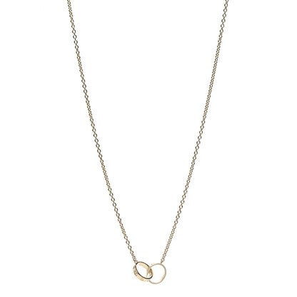 Cartier 18K Yellow Gold Interlocking LOVE Necklace 1 of 8