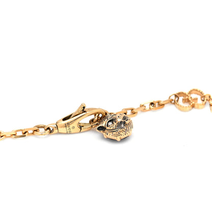 Gucci 18K Yellow Gold Diamond Pink Tourmaline Aquamarine Le Marche des Merveilles Feline Bracelet 5 of 5