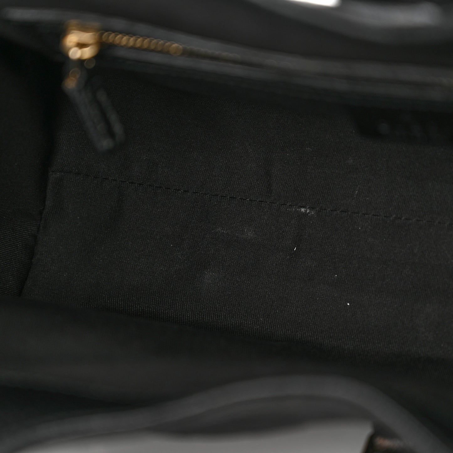 Monogram Calfskin Large Bardot Tote Black