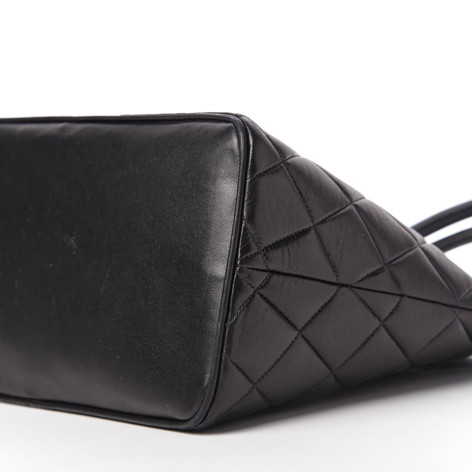 Chanel Lambskin Quilted Medallion Tote Black 7 of 10