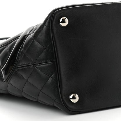 Chanel Calfskin Quilted Large Cambon Tote Black 9 of 11