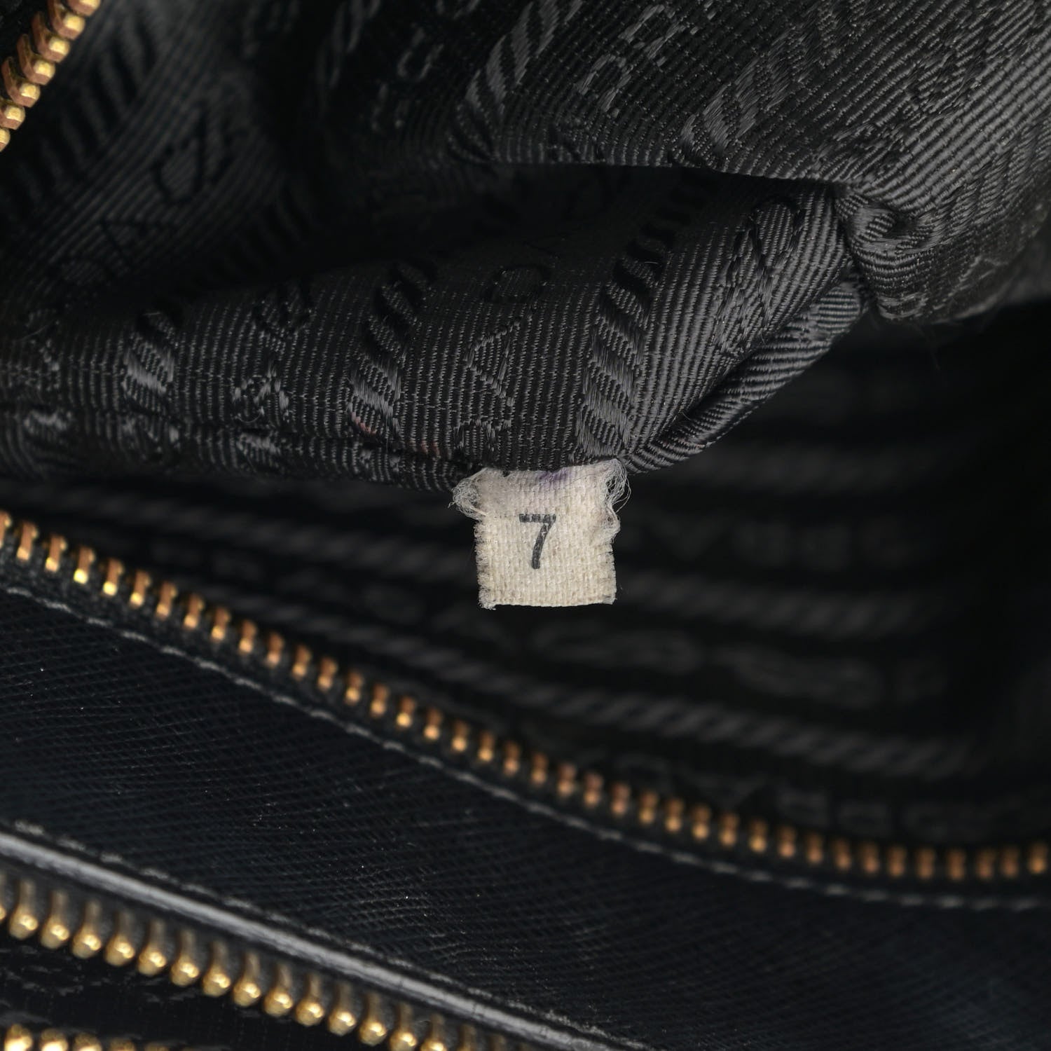 Prada Saffiano Large Galleria Double Zip Tote Black 9 of 29