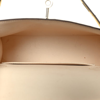 Hermes Epsom Mini Kelly Sellier 20 Nata Jaune Poussin Sesame 5 of 14