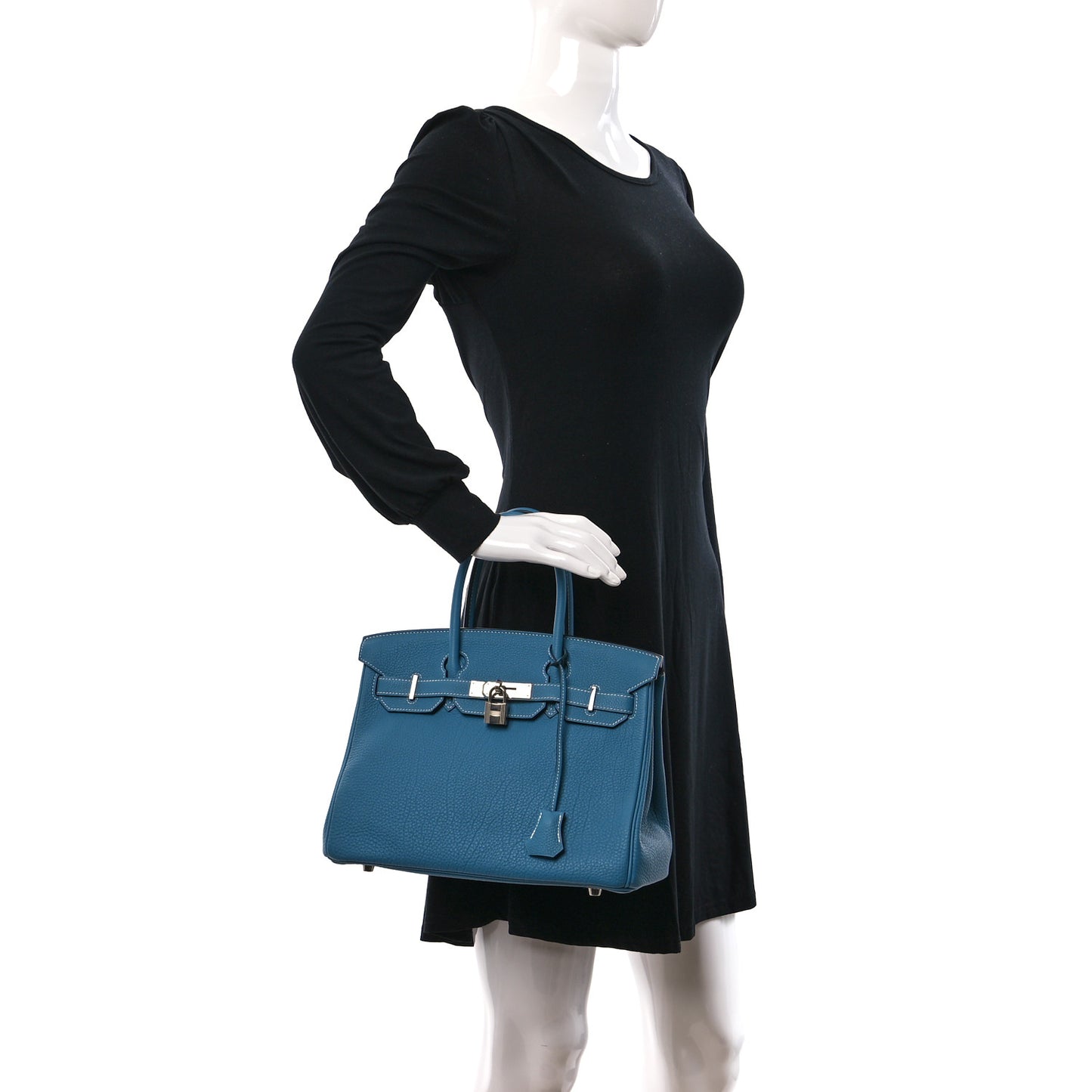 Togo Birkin 30 Blue Jean