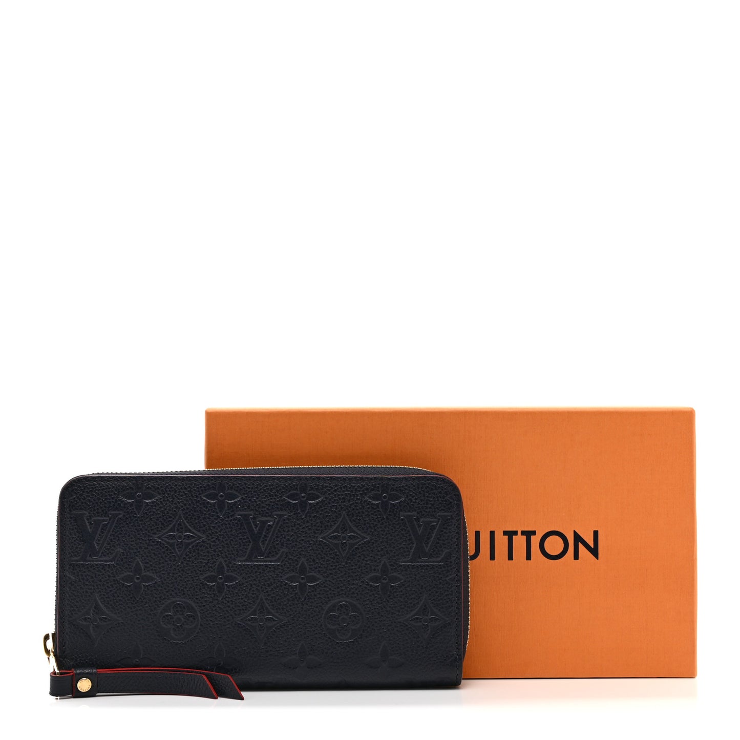 Empreinte Zippy Wallet Marine Rouge