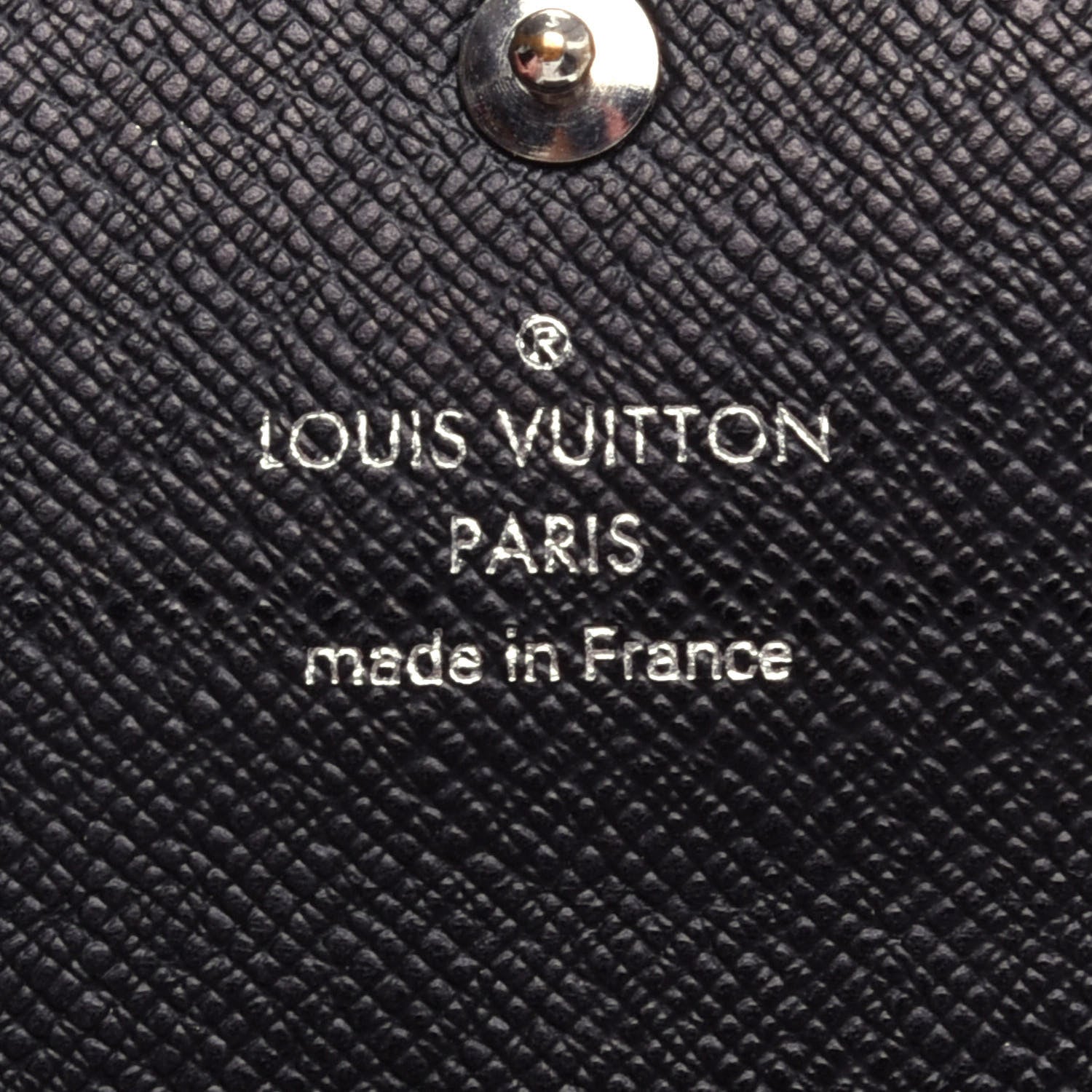 Louis Vuitton Epi Porte Tresor International Wallet Black 7 of 8
