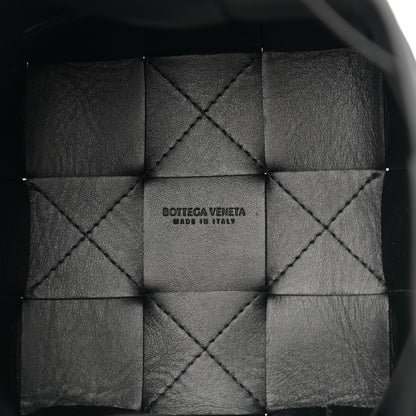 Bottega Veneta Nappa Maxi Intrecciato Cassette Bucket Bag Black 5 of 11
