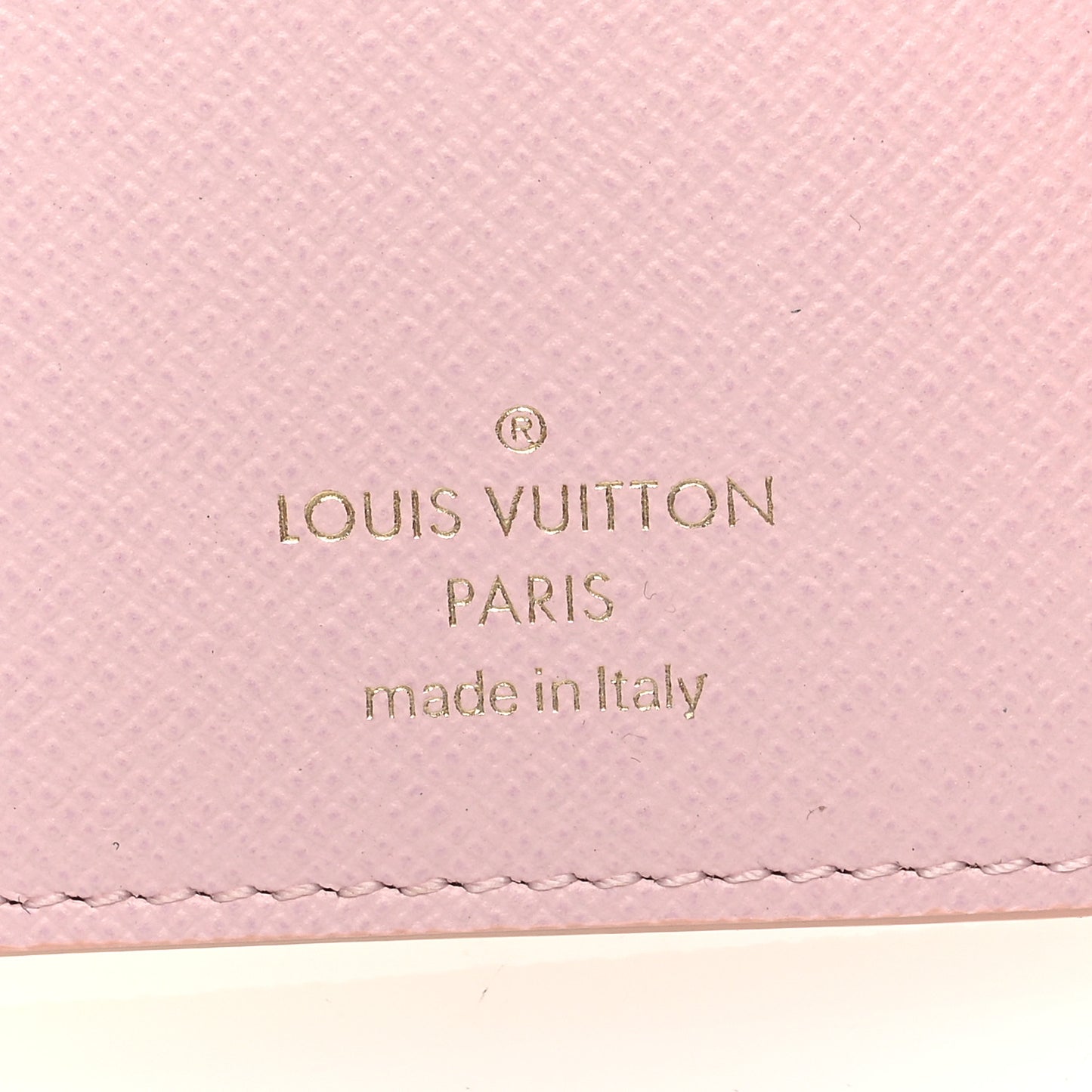 LOUIS VUITTON Monogram Giant By The Pool Victorine Wallet Light Pink