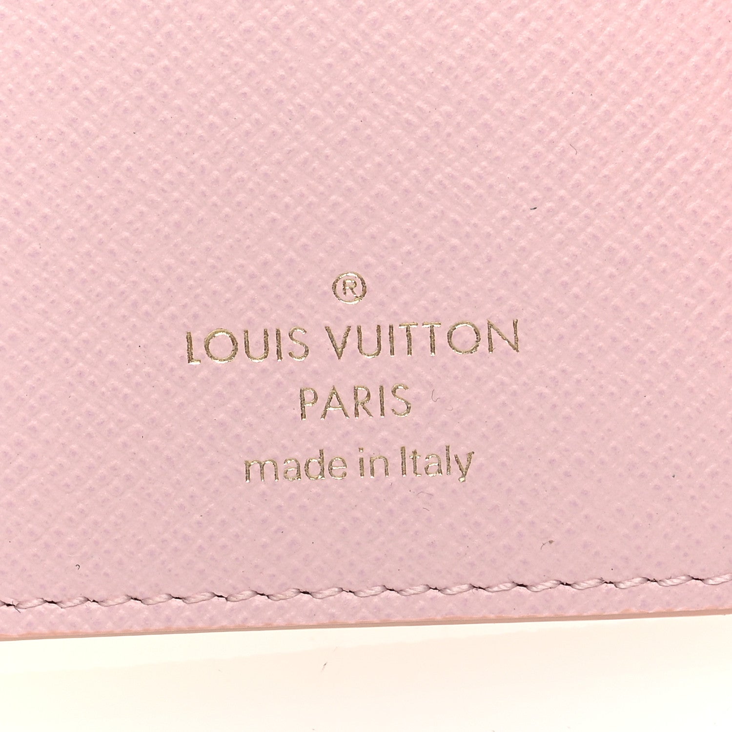 Louis Vuitton LOUIS VUITTON Monogram Giant By The Pool Victorine Wallet Light Pink 6 of 7