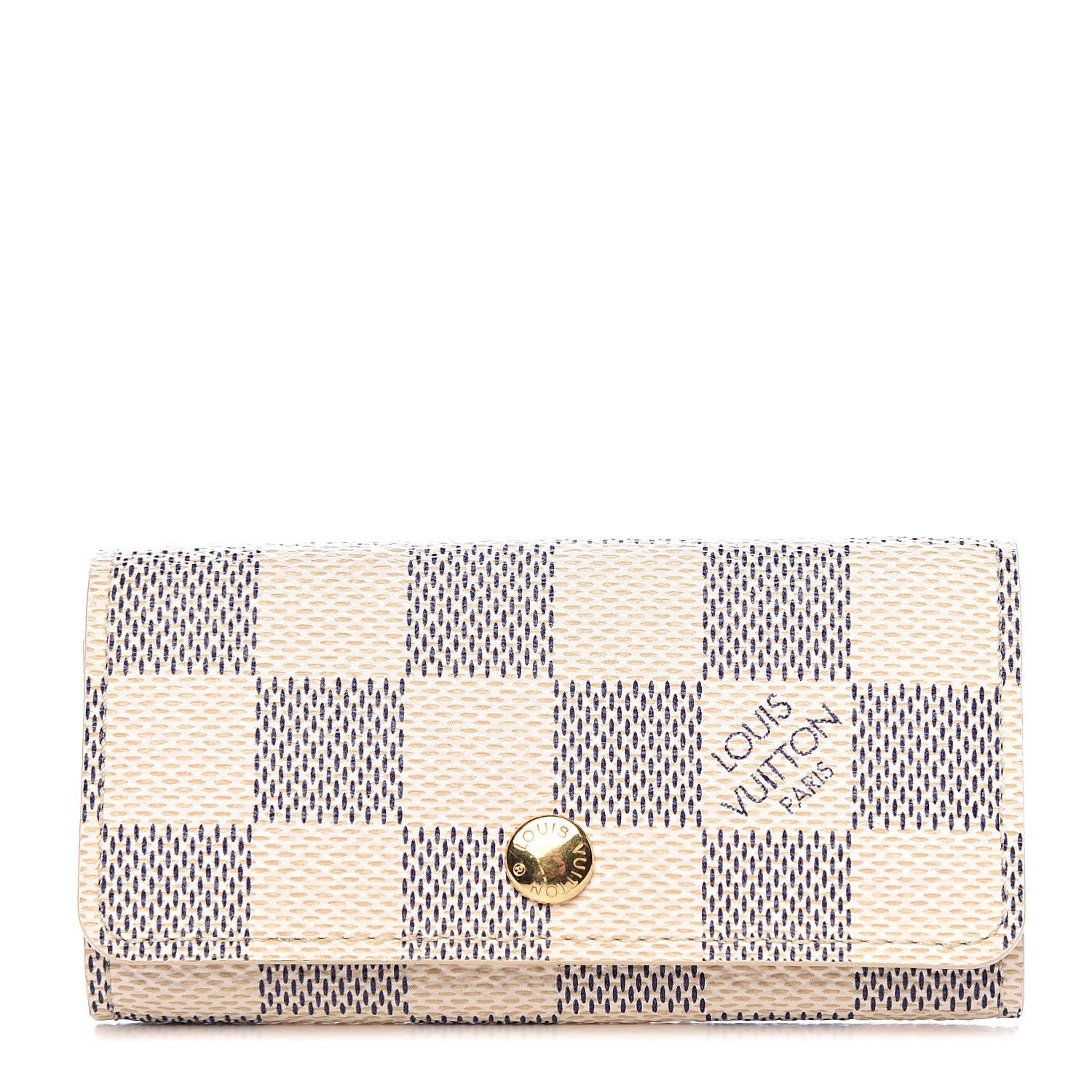 Louis Vuitton Damier Azur Multicles 4 Key Holder 1 of 7