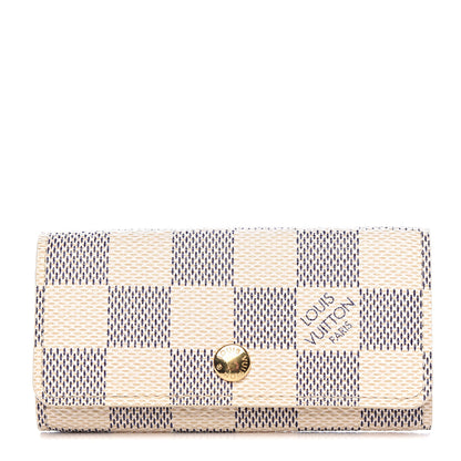 Louis Vuitton Damier Azur Multicles 4 Key Holder 1 of 7